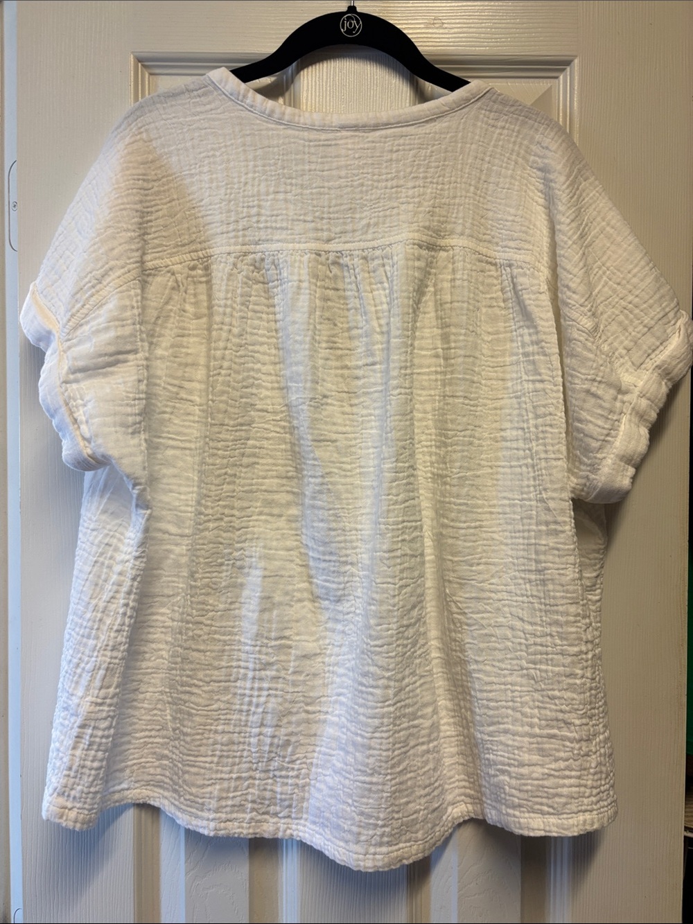 Pact Coastal Double Gauze Organic Cotton White XL - Picture 2 of 6